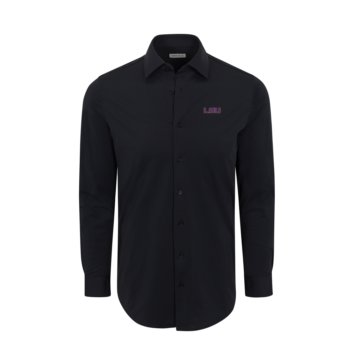 LSU Apex Performance Dress Shirt Black
